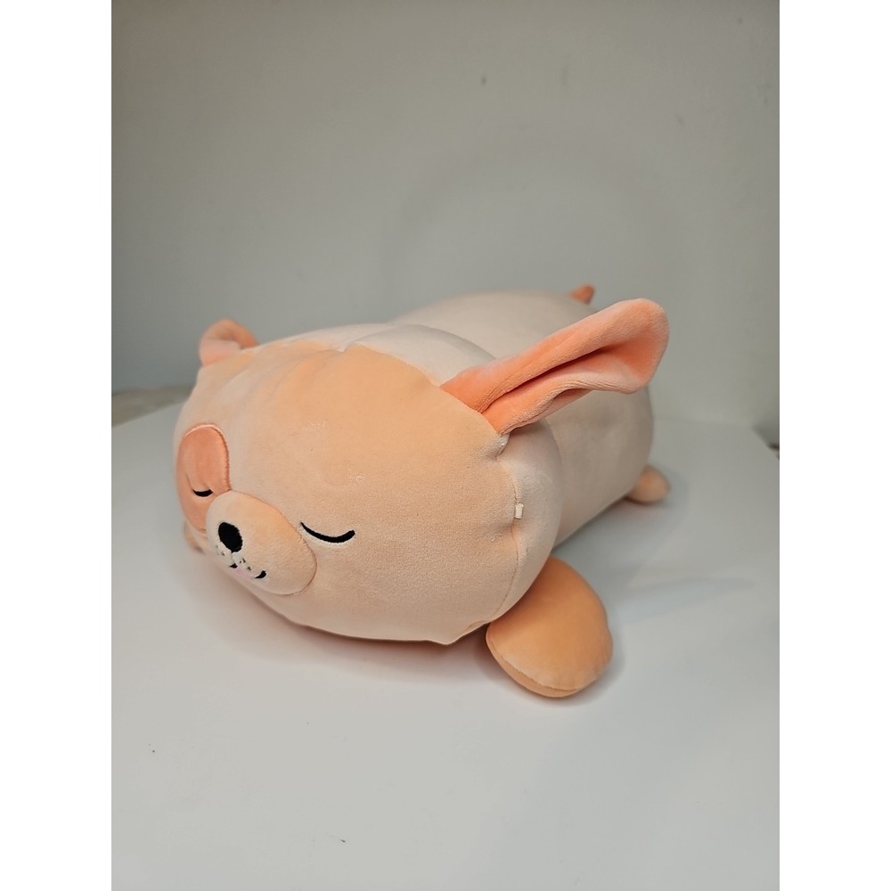 2024 Squishmallow Sleep A Mallow‎ Drella The Dog Orange 12" Sleeping Plush